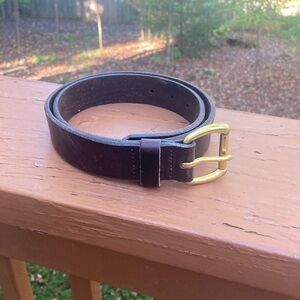Bonobos brown leather belt